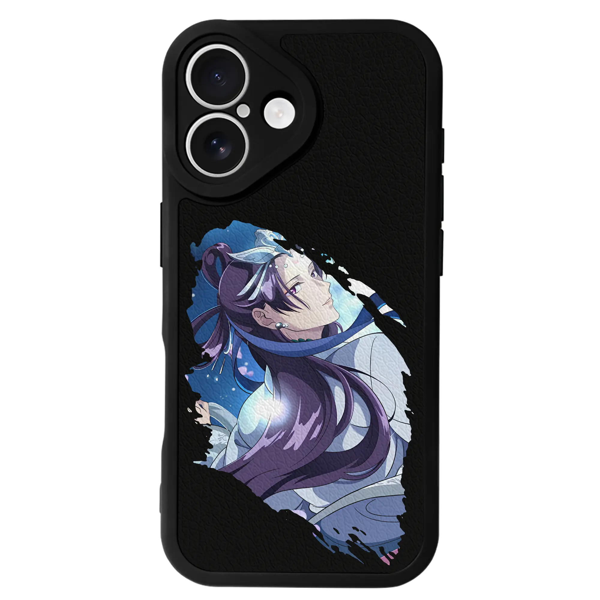 薬屋のひとりごと グッズ,阿多妃 - IPhone 16シリーズ対応 ・ シリコンスマホケース ・ レザー調 ・ 高精度フィット ・ 耐衝撃 ・ ワイヤレス充電対応 ・ 精密カット